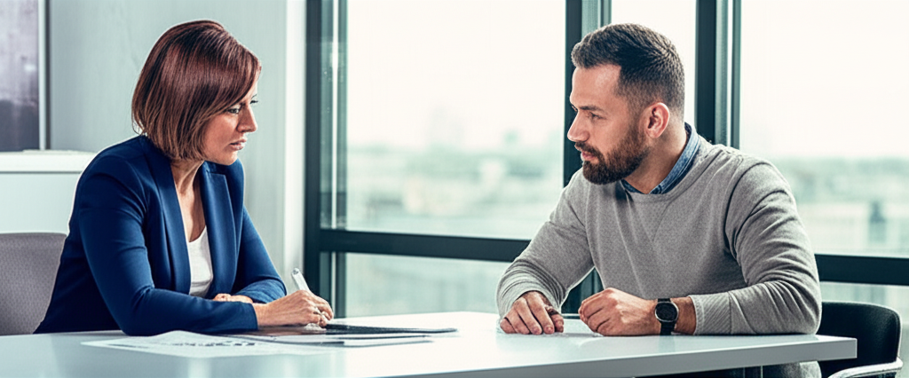 Business coaching session
